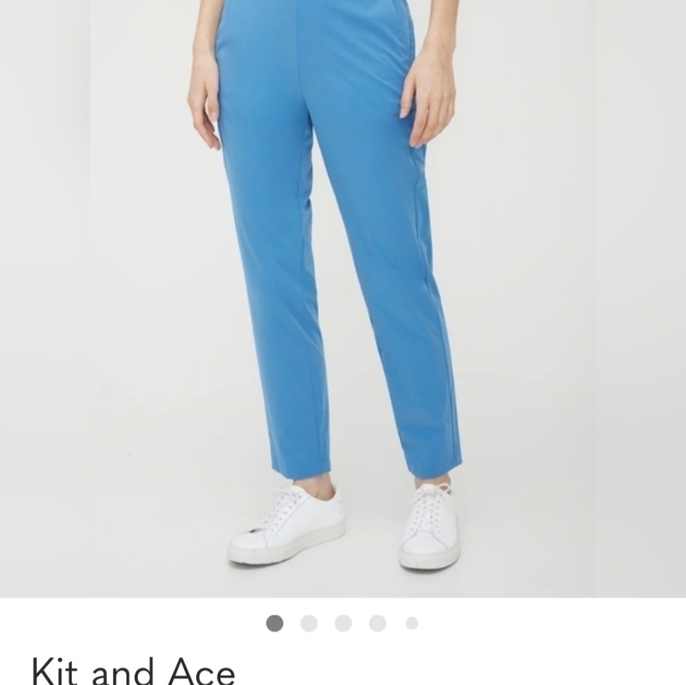 Blue Technical Pants KIT AND ACE